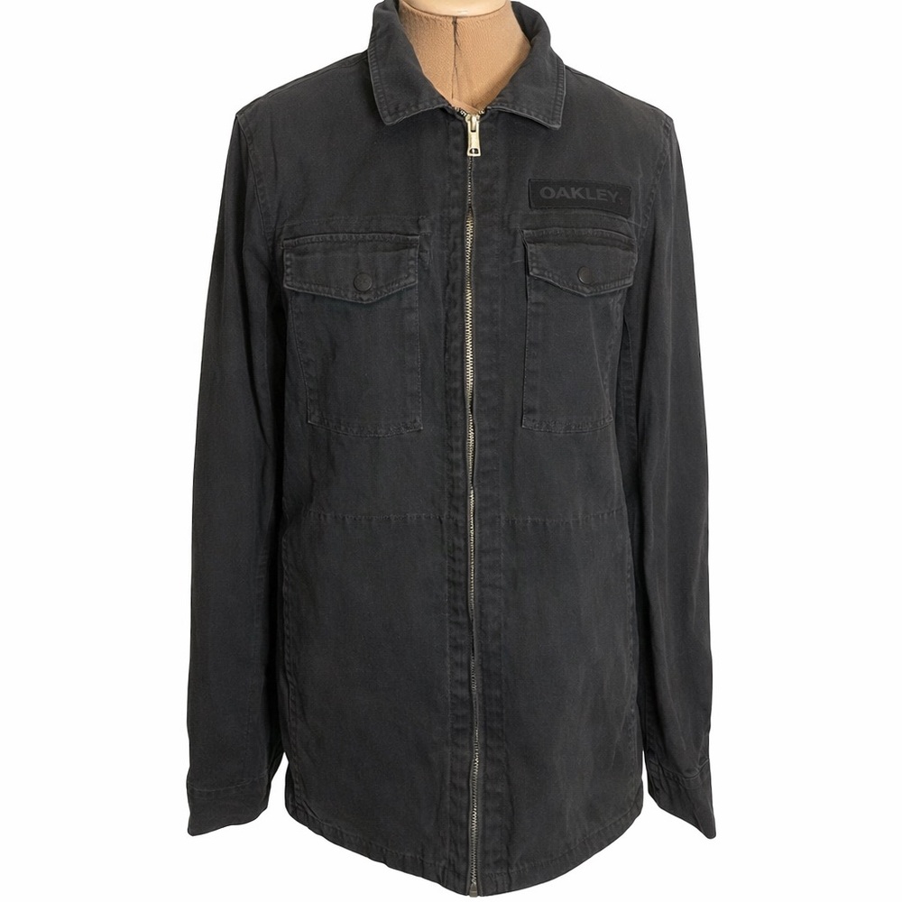Oakley Men’s Zip-Front Utility Jacket | Casual Outdoor